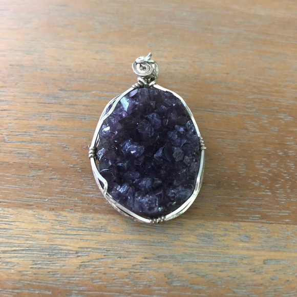💜 ULTRA  rare amethyst pendant 💜 - Picture 2 of 4